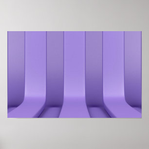 Purple stripes background poster