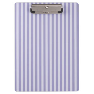 Purple Stripes Clipboard