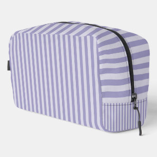 Purple Stripes Dopp Kit