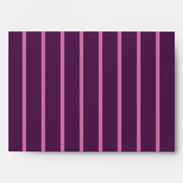 Purple Stripes Envelopes (Front)