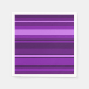 Purple stripes napkin