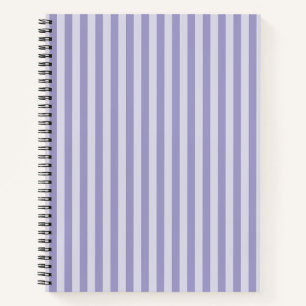 Purple Stripes Notebook