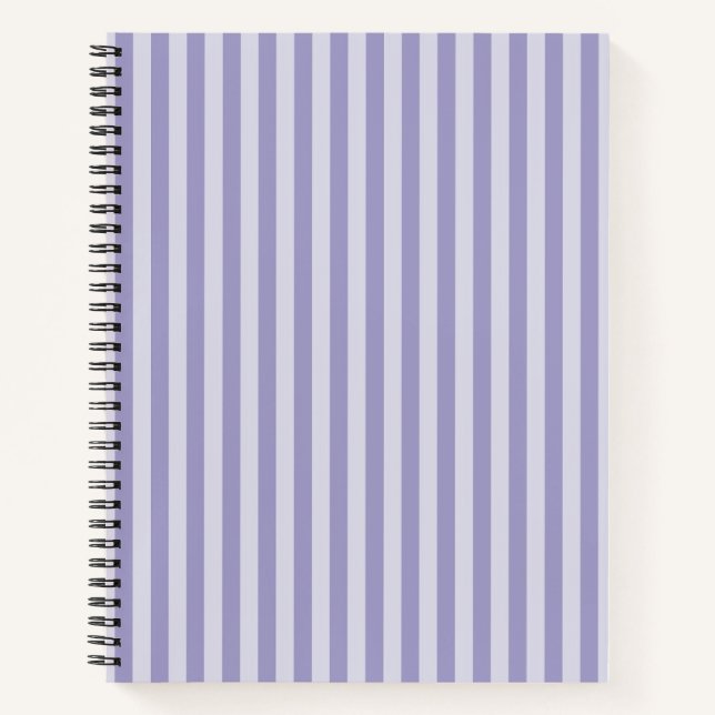 Purple Stripes Notebook (Front)