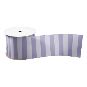 Purple Stripes Satin Ribbon
