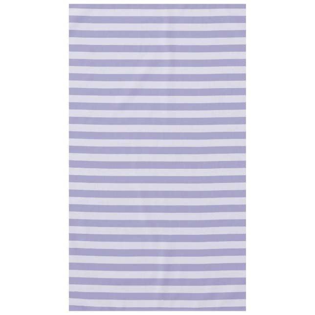 Purple Stripes Tablecloth (Front)