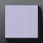 Purple Stripes Tabletop Plaque with Easel<br><div class="desc">Purple Stripes Tabletop Plaque with Easel</div>