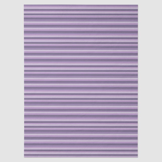 Purple stripes tissue paper (Front)