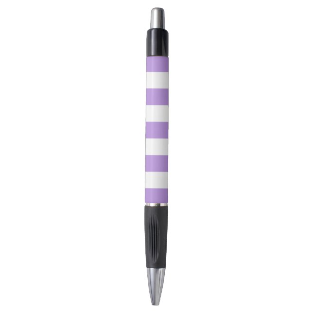 Purple Stripes, White Stripes, Striped Pattern (Front Vertical)