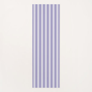 Purple Stripes Yoga Mat