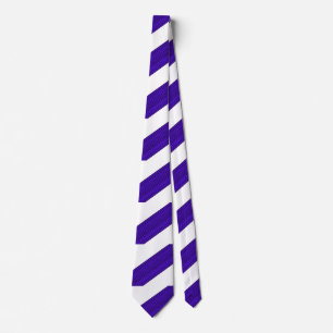 Purple Stripey Necktie