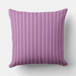 purple strips throw pillow