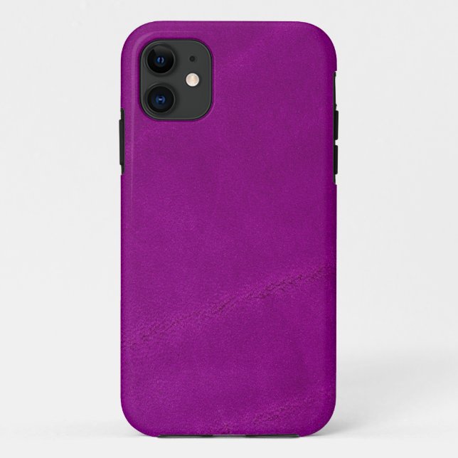 Purple suede Case-Mate iPhone case (Back)