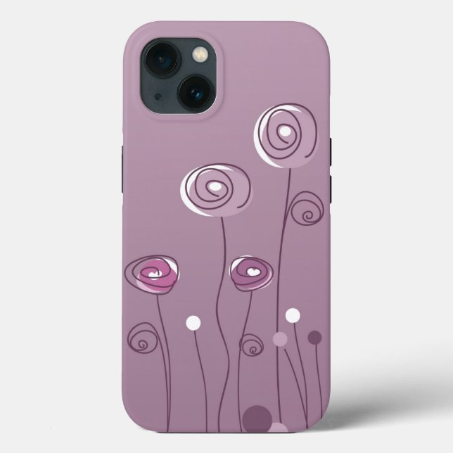 Purple Summer Case-Mate iPhone Case (Back)