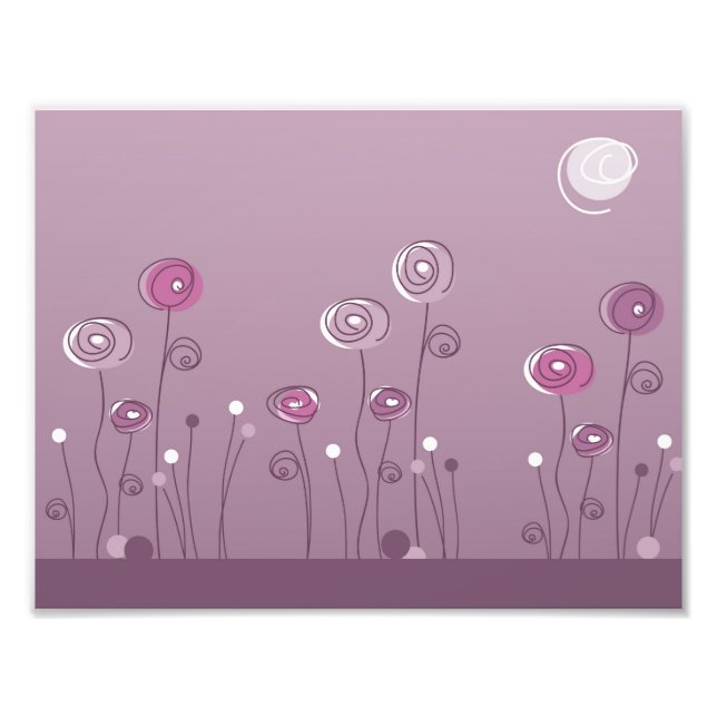 Purple Summer Photo Print (Front)