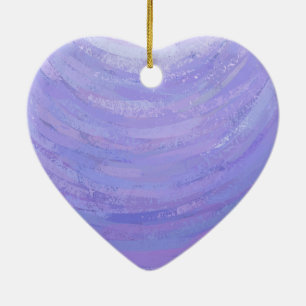 Purple Sun Ceramic Tree Decoration