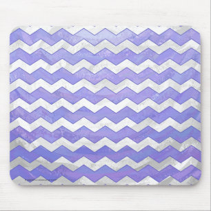 Purple Sun Chevron Pattern Mouse Pad