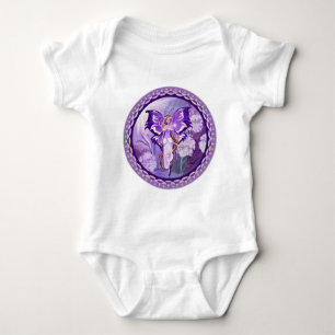 Purple Sun Fairy Baby Bodysuit