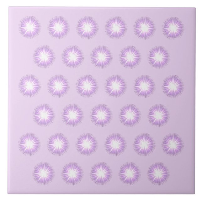 Purple sun Fairy Ceramic Tile (Front)