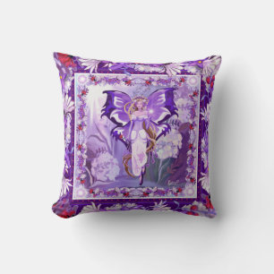 Purple Sun Fairy Cushion