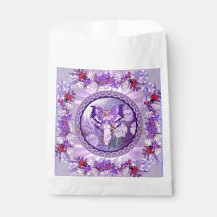 Purple Sun Fairy Favour Box Bag