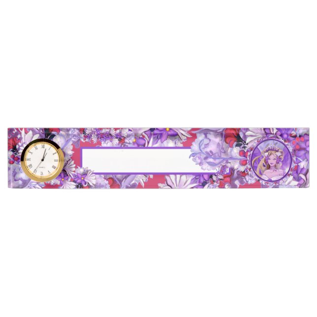 purple sun fairy nameplate (Front)