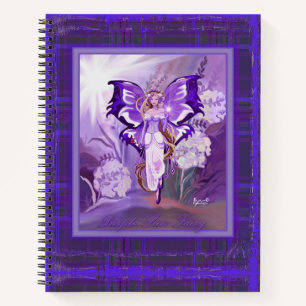 Purple Sun Fairy Notebook