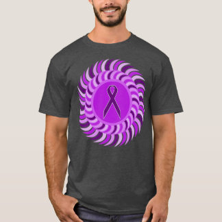 Purple Sun Patterns T-Shirt