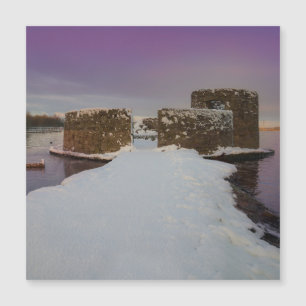 Purple Sunrise At The Snowy Chasewater