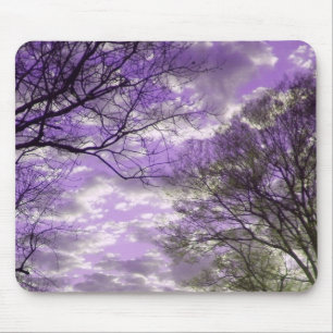 Purple Sunset Mouse Pad