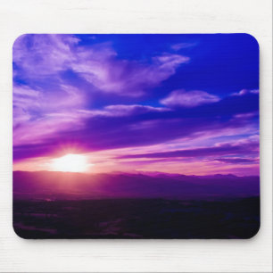 Purple Sunset Mousepad
