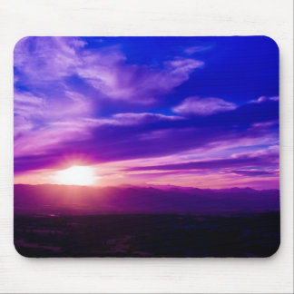 Purple Sunset Mousepad