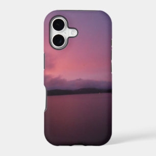 Purple sunset on Lake Arrowhead
