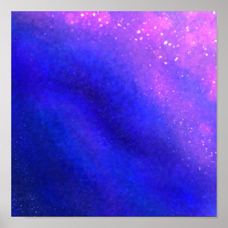 Purple Supernova – Vibrant Digital Art Print