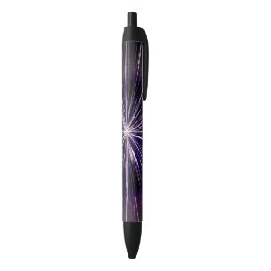 Purple Supersonic Speed Black Ink Pen