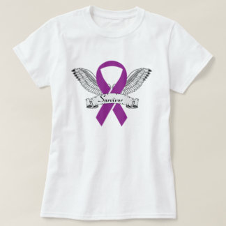 Purple Survivor Ribbon T-Shirt