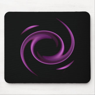 Purple Swirl Design Mousepad