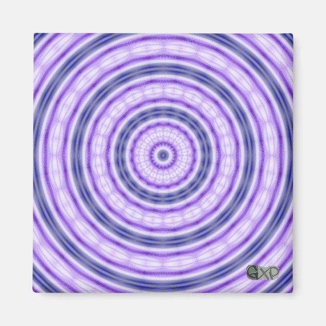 Purple Swirl Magnet (Front)