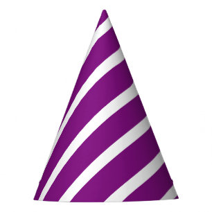 Purple Swirl Party Hat
