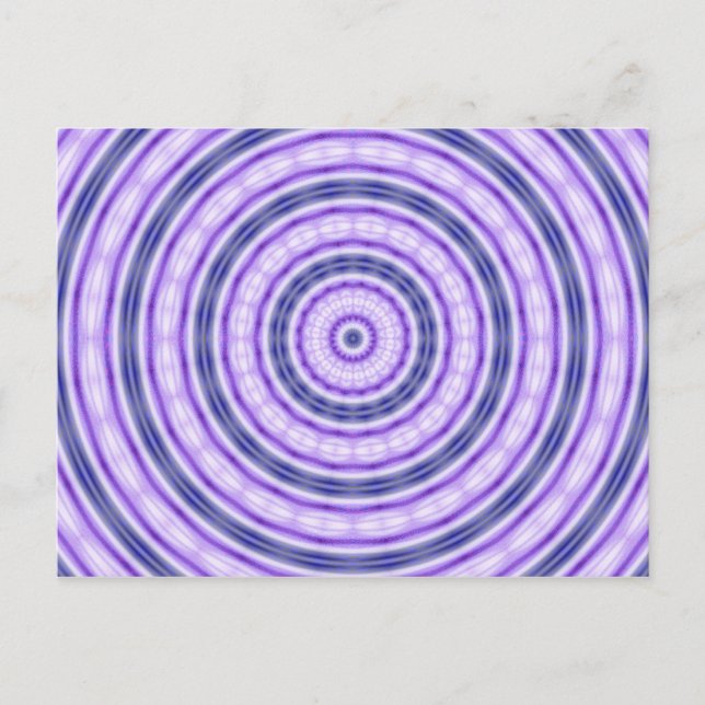 Purple Swirl Postcard (Front)