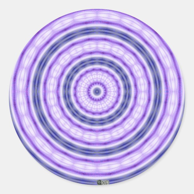 Purple Swirl stickers (Front)