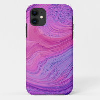 Purple Swirling Abstract Art
