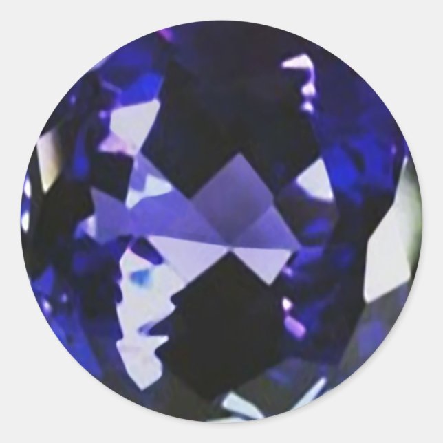 Purple Tanzanite Sticker (Front)
