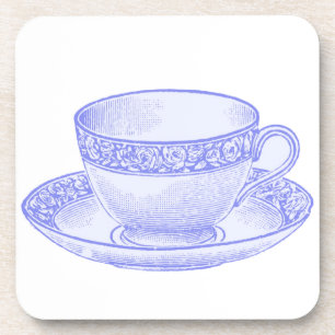 Purple Teacup Coaster
