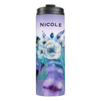 Purple & Teal Dream Catcher Boho Chic Rustic