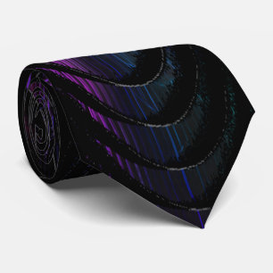 Purple & Teal Persistence Tie