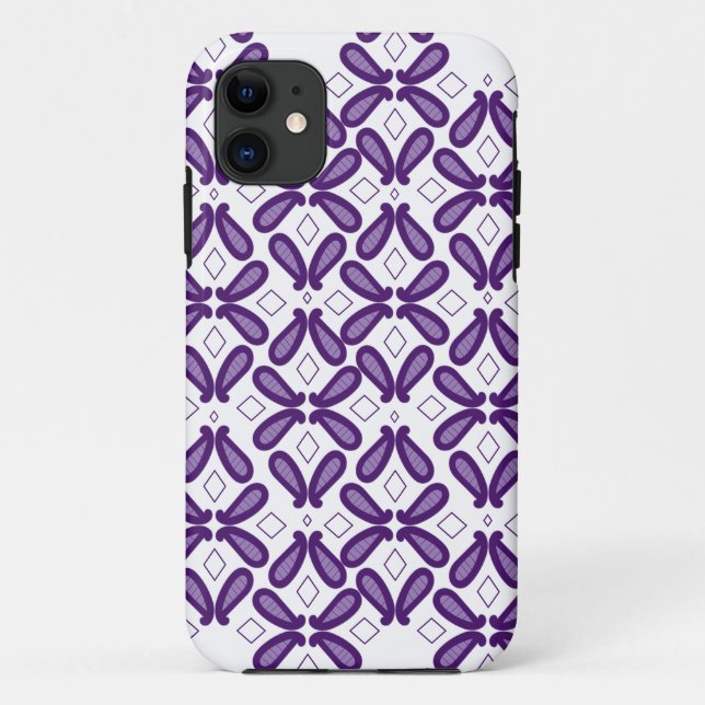 purple, textile, organism, violet, art, font, mage Case-Mate iPhone case (Back)