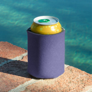 Purple textured surface swirling pattern can cooler