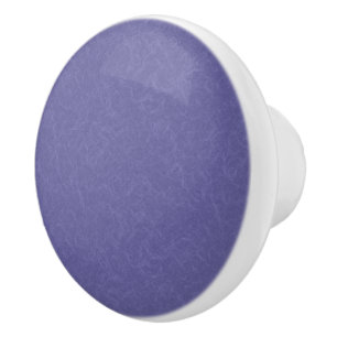 Purple textured surface swirling pattern ceramic knob