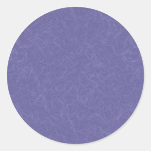 Purple textured surface swirling pattern classic round sticker