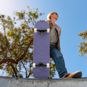 Purple textured surface swirling pattern skateboard